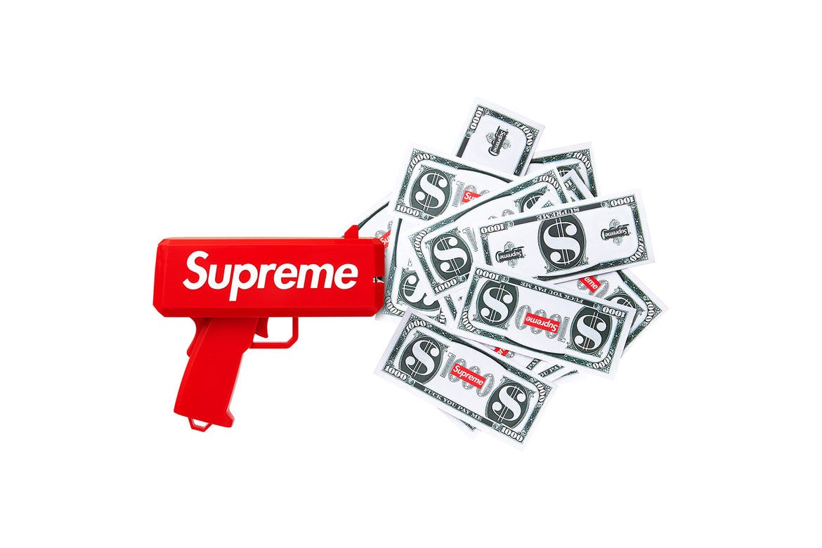 supreme cash cannon stockx