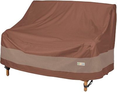 Duck Covers Ultimate Water-Resistant Patio Loveseat Cover 