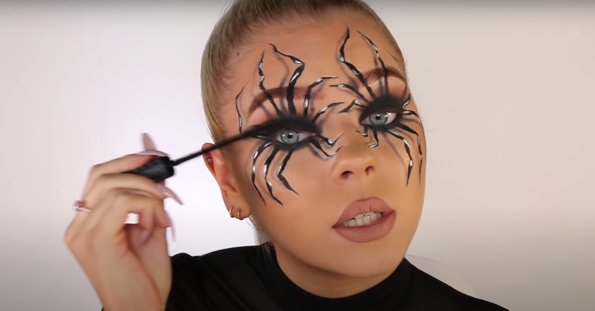 Last Minute Halloween Makeup Look For The Girl With No Costume