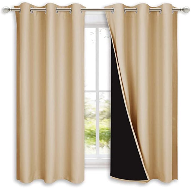 NICETOWN Full Blackout Curtain Panels (2-Pack)