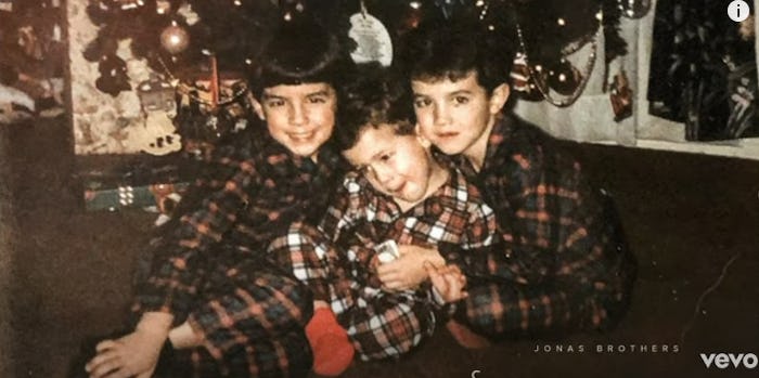 The Jonas Brothers just released a new holiday song full of those good old nostalgic feels.