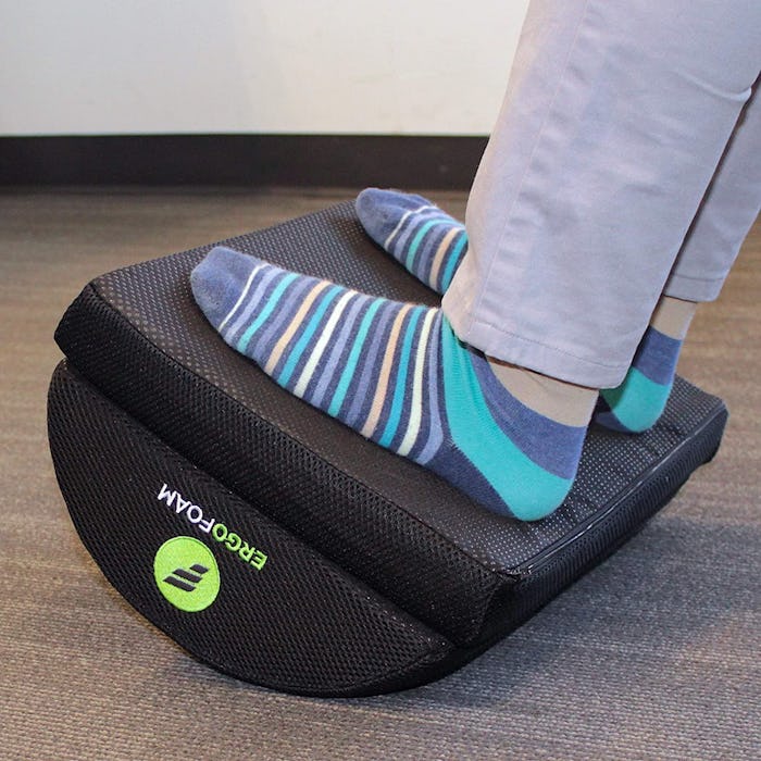 ErgoFoam Adjustable Desk Foot Rest