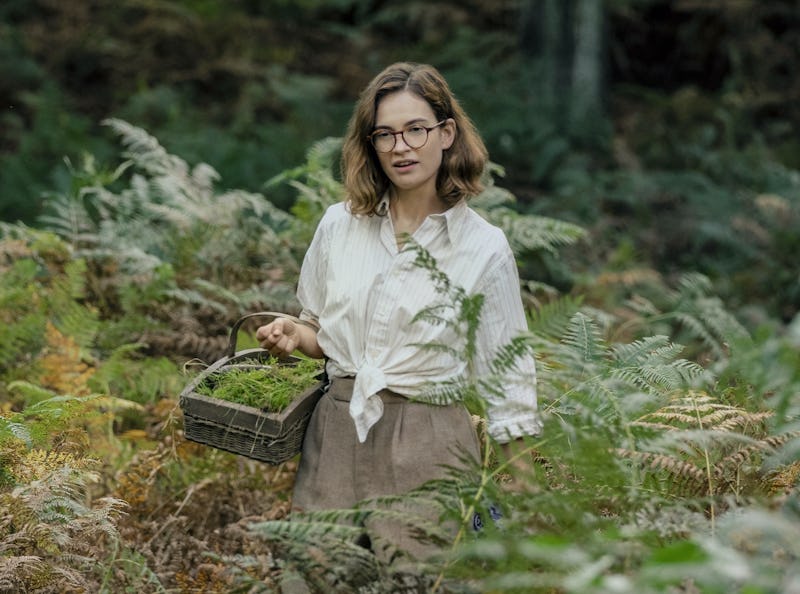 Lily James in Netflix's 'The Dig' 