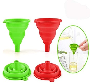 SEEOOR Collapsible Funnel (2-Pack)