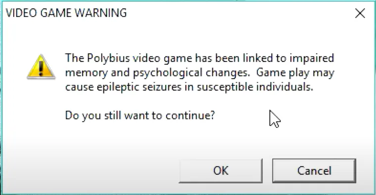 'Polybius' is real
