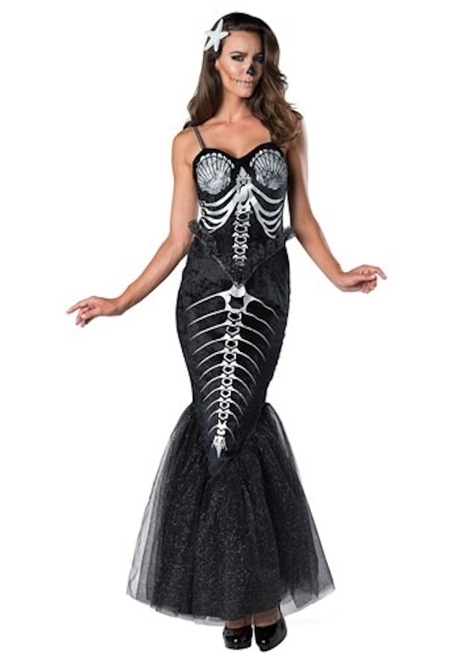 Mermaid Skeleton Halloween Costume