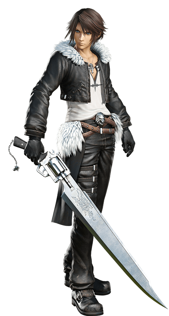 squall from final fantasy VIII