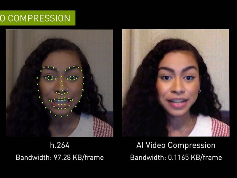 NVIDIA Maxine is a cloud-based suite of video chatting tools.