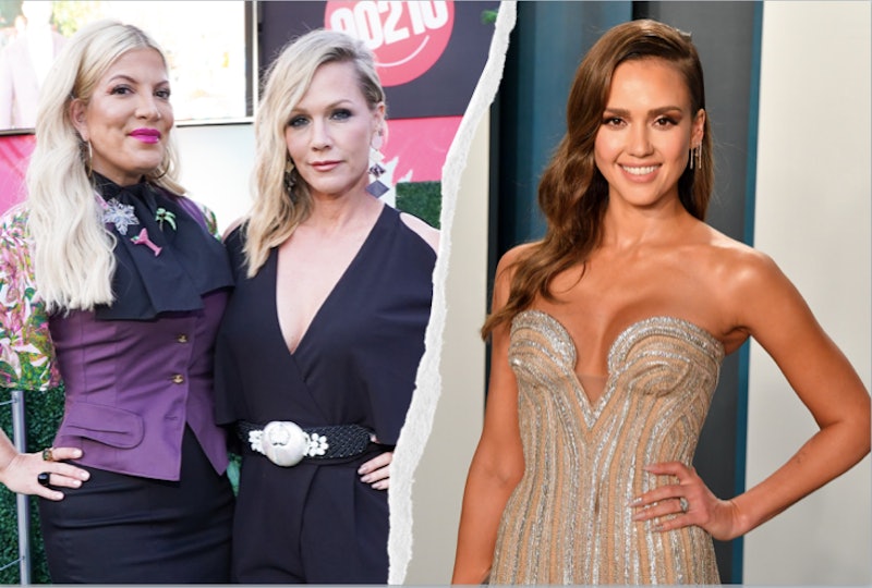 Jennie Garth &Tori Spelling Responded To Jessica Alba's 'BH 90210' Claims