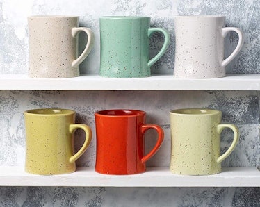Comfify Ceramic Vintage Coffee Mugs (Set of 6)