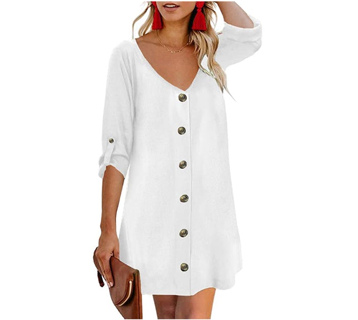 AlvaQ Button Down Dress