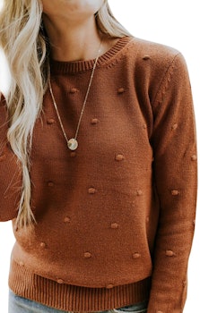 Cosygal Pom-Pom Jumper Sweater