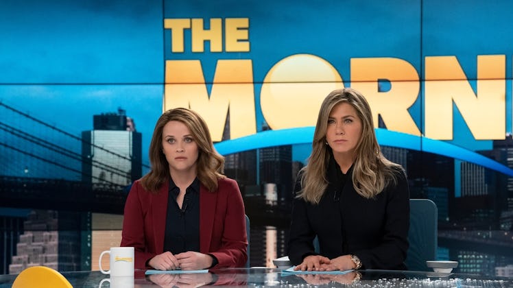 Reese Witherspoon and Jennifer Aniston in 'The Morning Show'