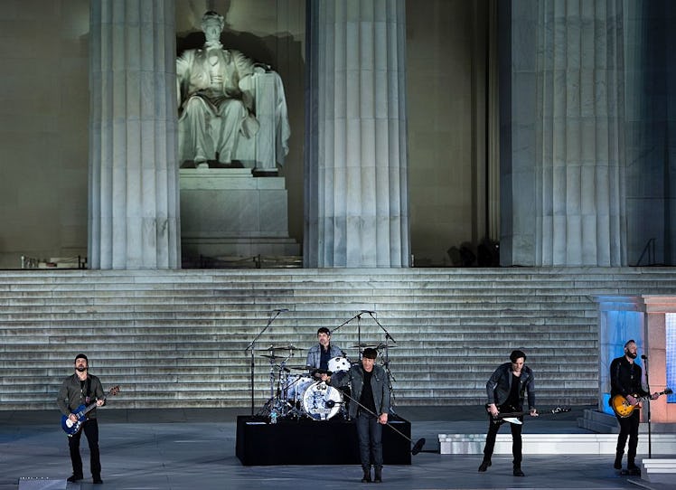 3 Doors Down playing Kryptonite at President Donald Trump's inauguration in 2016