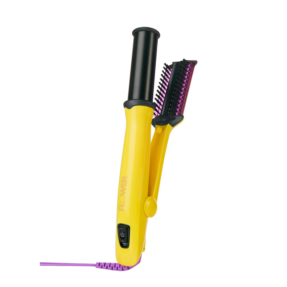 Flower Hair Tools Titanium 1.25” Rotating Styling Iron