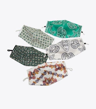Printed Face Mask Set of 5