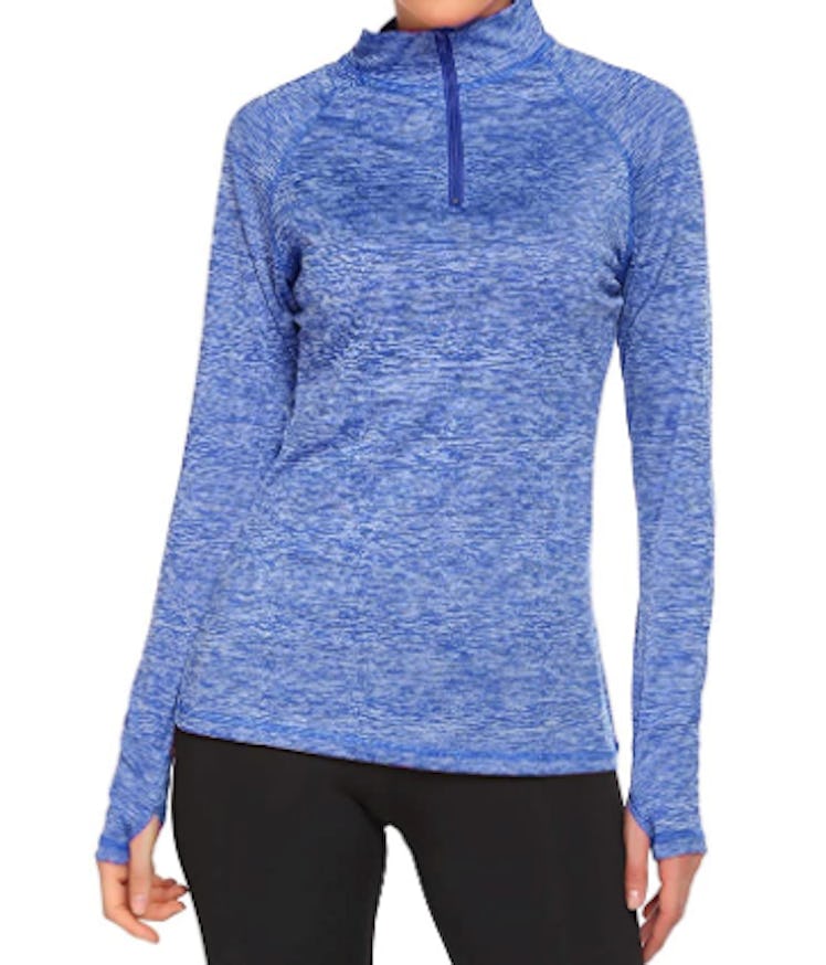 Elesol Half-Zip Pullover Workout Shirt