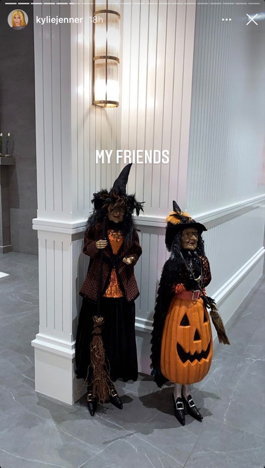 Kylie Jenner shared so many easy Halloween decor ideas on her Instagram
