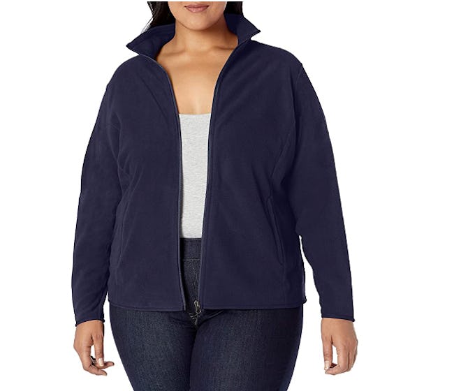 Amazon Essentials Women's Plus Size Full-Zip Jacket