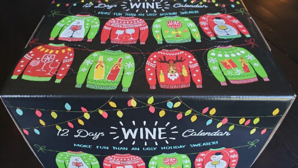 The Sam’s Club Wine Advent Calendar Is Back For Ugly Sweater Weather Season