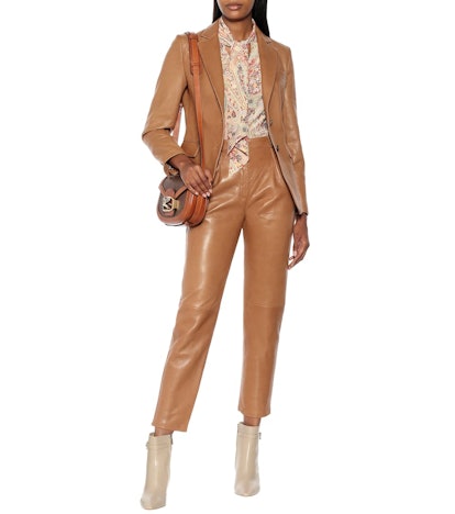 Leather Blazer