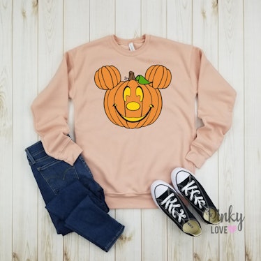 Mickey Pumpkin - Unisex Fleece Sweatshirt