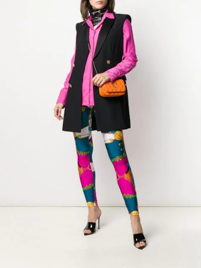 Barocco Rodeo print leggings