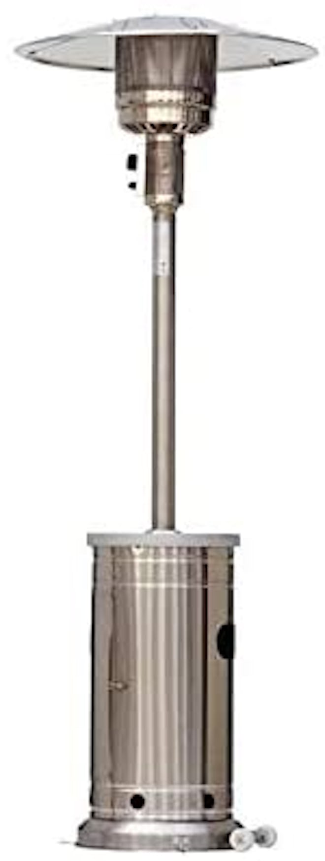  Garden Treasures 48000-BTU Stainless Steel Floorstanding Patio Heater