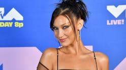 Bella Hadid's manicure: pictures and how to recreate the nail art.