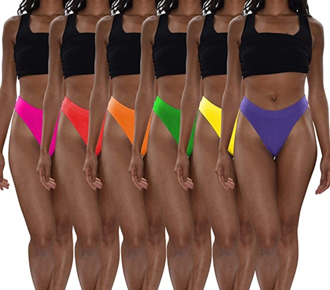 Sexy Basics Active Sport Thong (6-Pack)