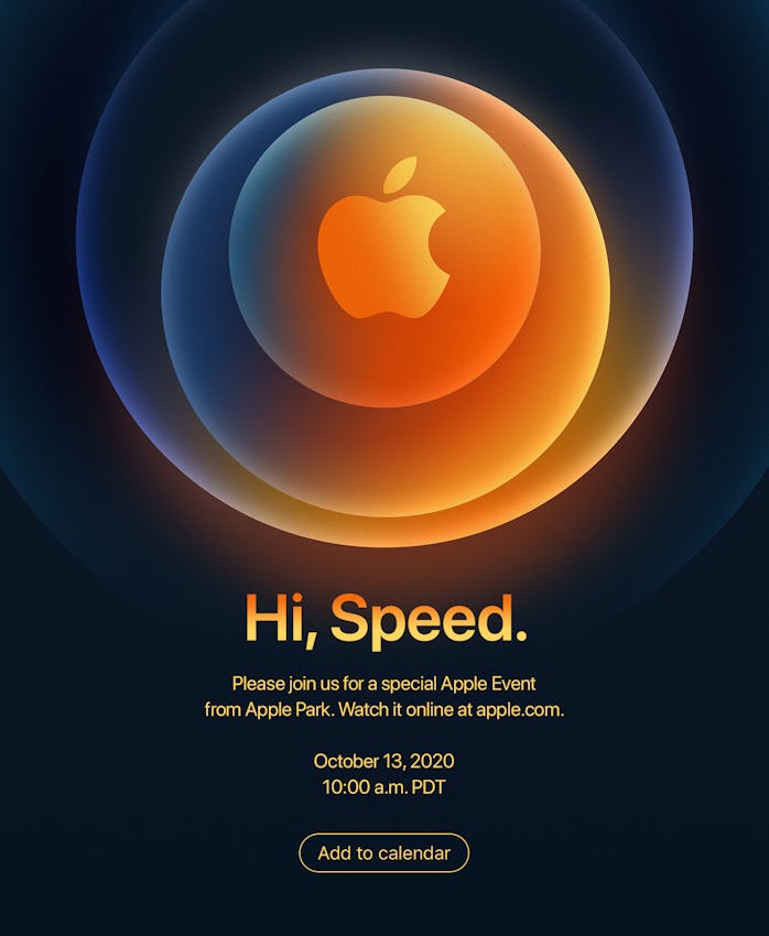 Apple iPhone 12 Pro media invite