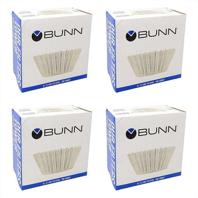 BUNN 100-Count Basket Filters (Pack Of 4)