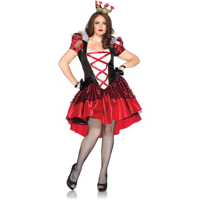 Leg Avenue Plus Size Two-Piece Royal Red Queen Costume