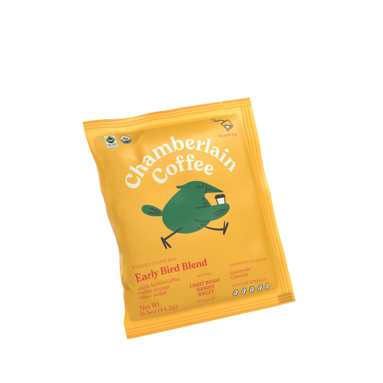 Early Bird - Chamberlain Steeped Bags