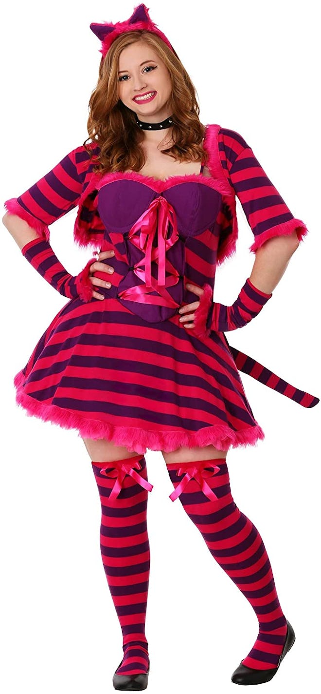 Plus Size Wonderland Cat Costume