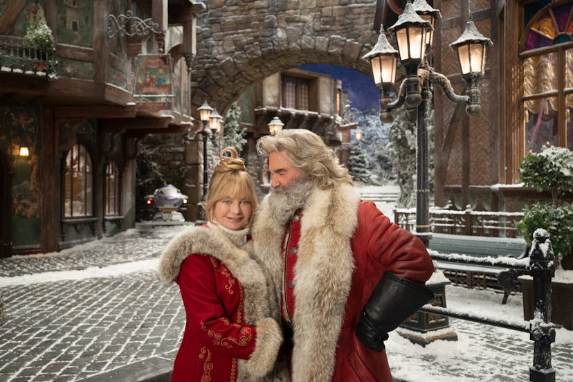 Goldie Hawn and Kurt Russell star in Netflix's The Christmas Chronciles: Part Two.