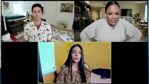 Nev, Kamie, and Dianela on the Oct. 7 episode of 'Catfish'