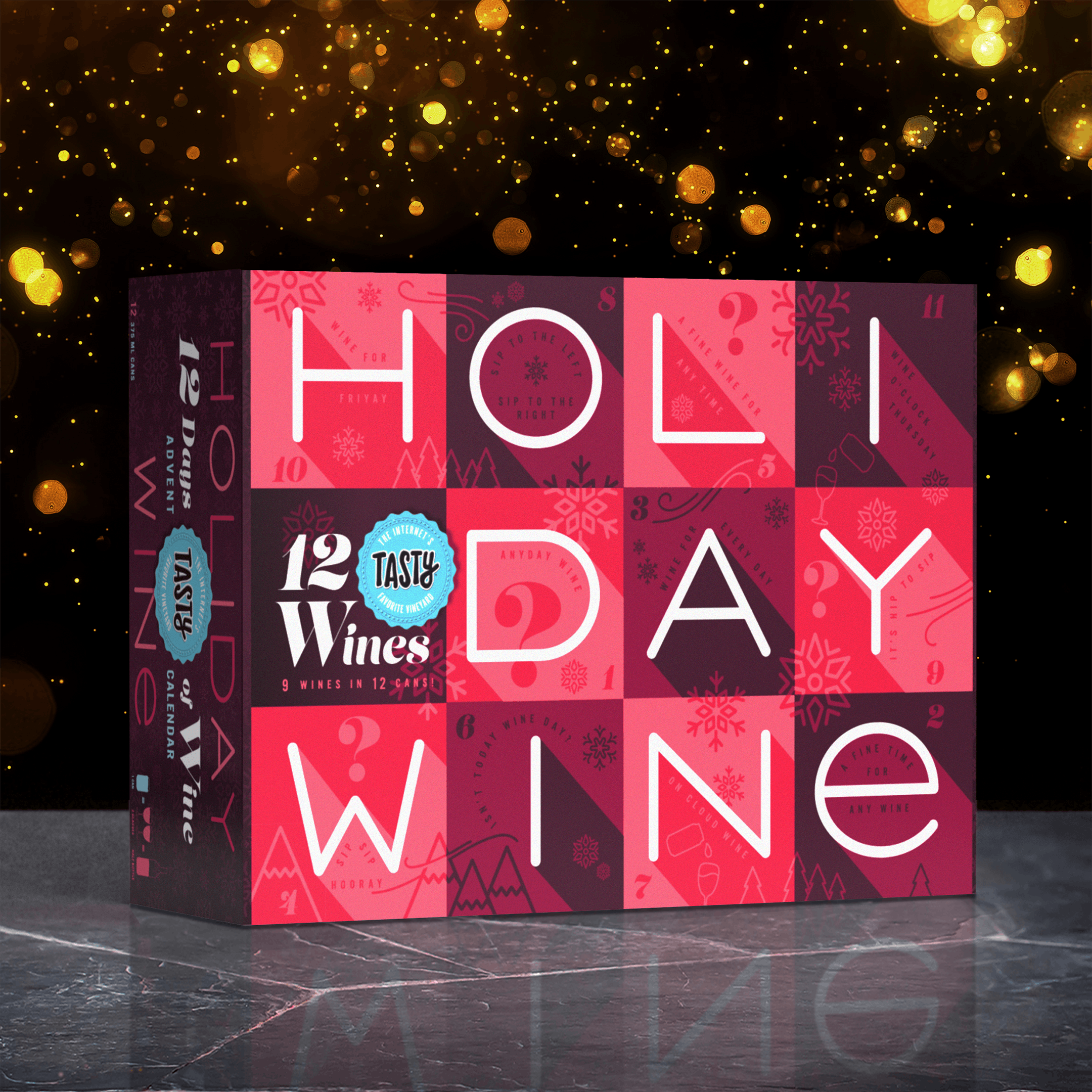 Tasty 12 Days Of Wine Advent Calendar Is Coming to Walmart For The 2020 