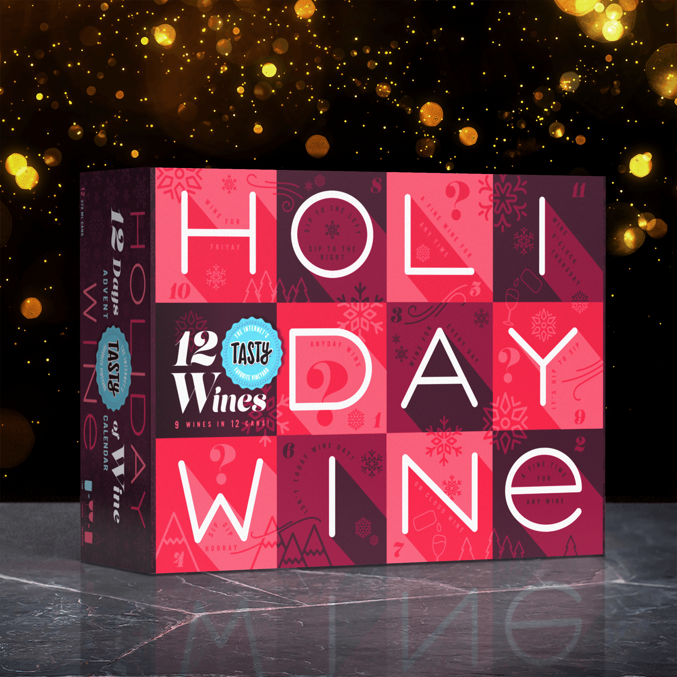 Tasty 12 Days Of Wine Advent Calendar Is Coming to Walmart For The 2020