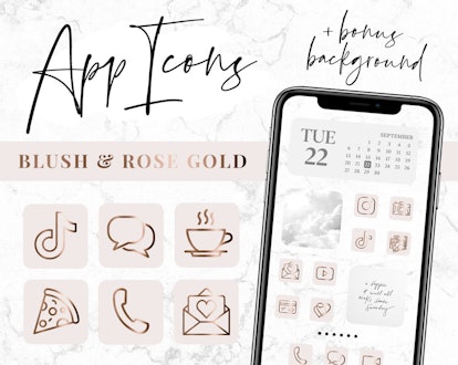 12 Best Ios 14 App Icon Packs On Etsy To Makeover Your Home Screen