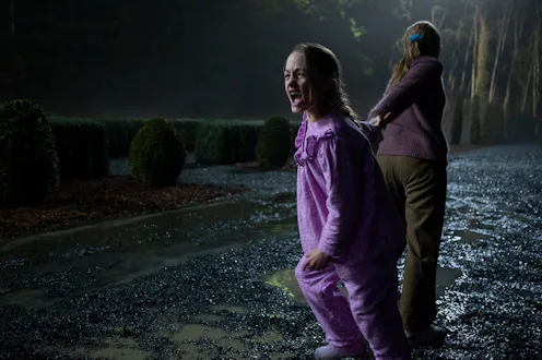 Flora and Dani in 'The Haunting of Bly Manor,' which was filmed in Vancouver (via the Netflix press ...