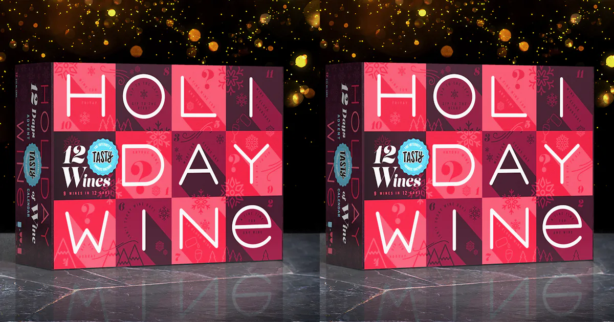Tasty 12 Days Of Wine Advent Calendar Is Coming to Walmart For The 2020 Holidays tasty-12-days-of-wine-advent-calendar-is-coming-to-walmart-for-the-2020-holidays