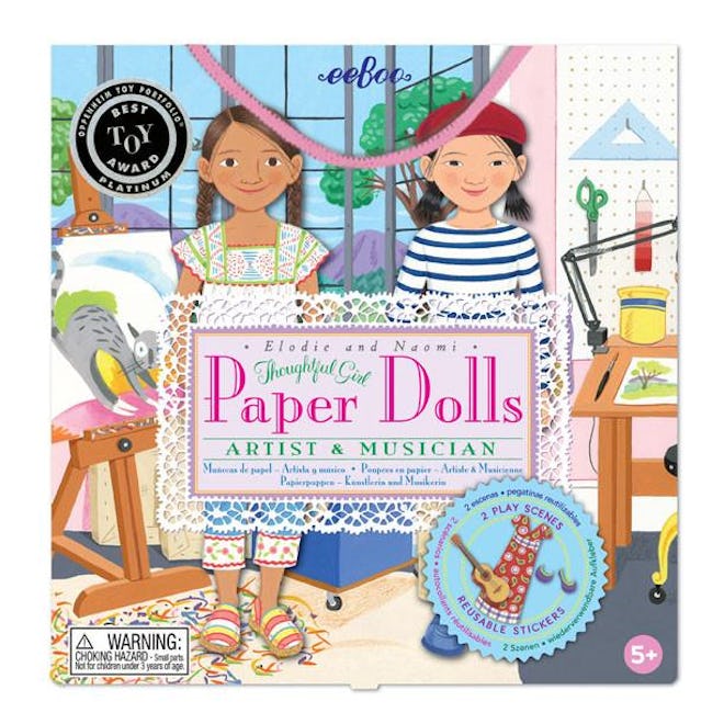 Thoughtful Girl Paper Dolls 
