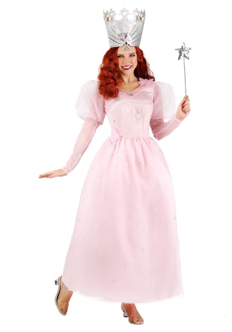 Plus Size Wizard of Oz Glinda Costume