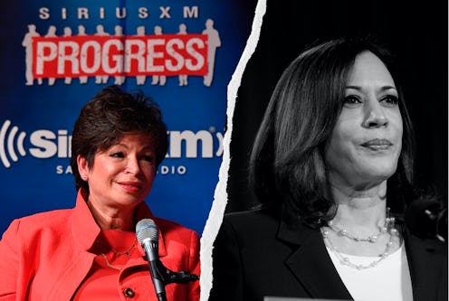 Valerie Jarrett and Sen. Kamala Harris