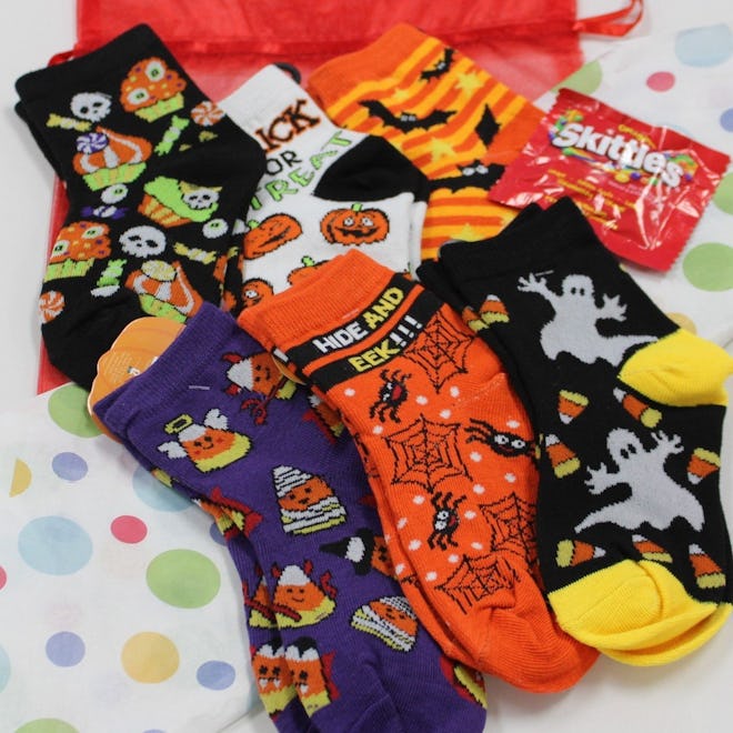 Children's Halloween Bag of Socks
