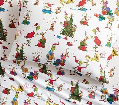 grinch crib sheet