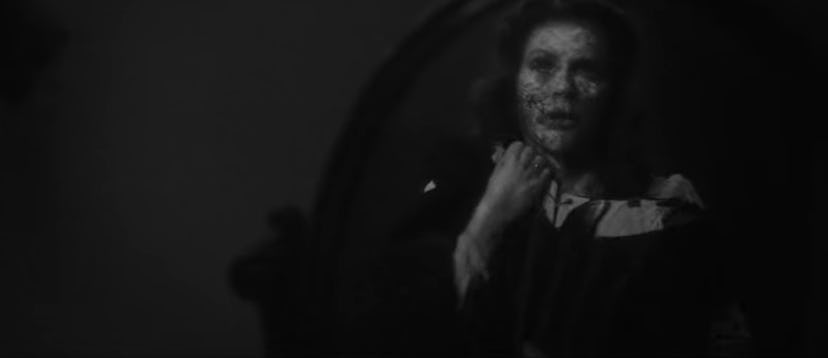 Viola Lloyd sees her dead face for the first time in 'The Haunting of Bly Manor'