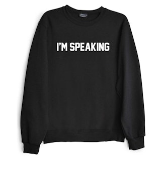 Private Party I’m Speaking Sweatshirt