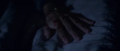 Dani sees a bloody hand in her bed in 'The Haunting of Bly Manor'